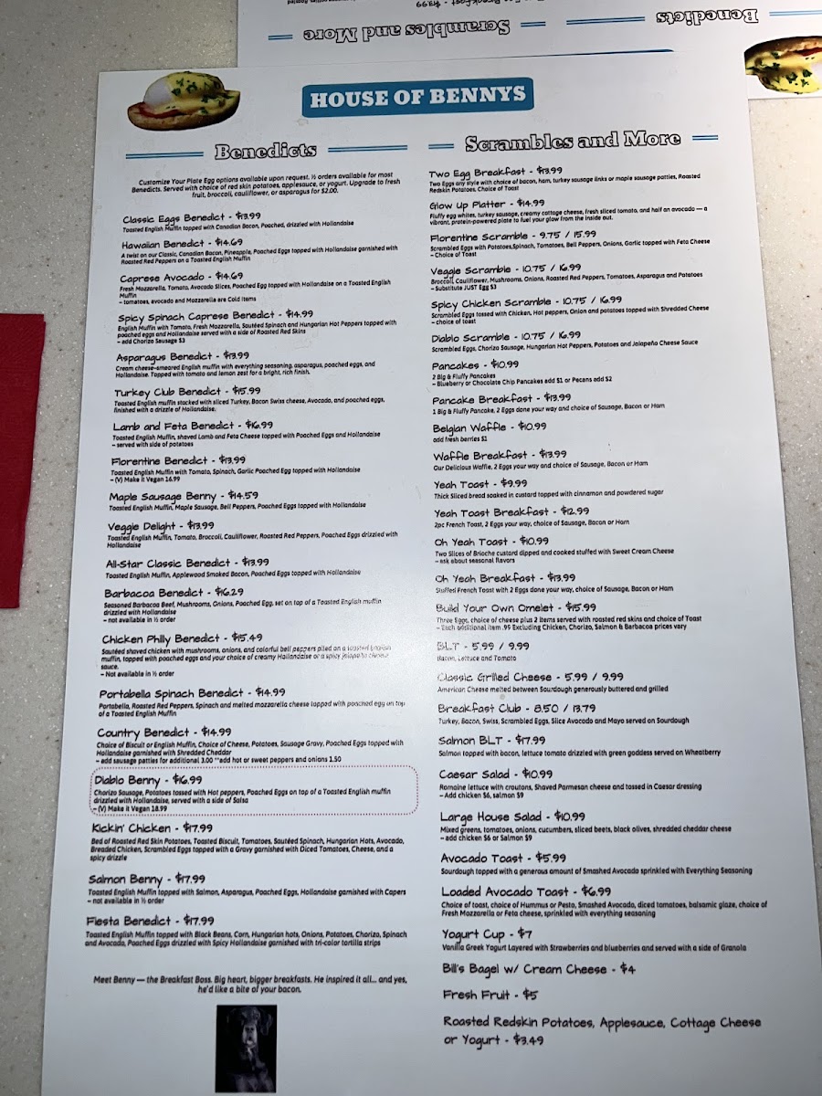 Menu House Of Bennys-4